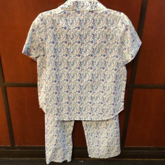Women’s Poly Cotton Short Sleeve Two Piece Set - Picture 2 of 4